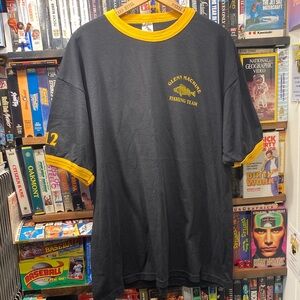 XXL VINTAGE STYLE FISHING TEAM RINGER GLENN MACHINE